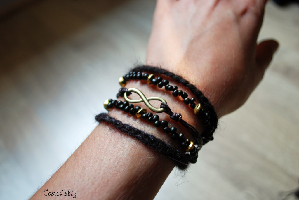 bracelet infinity diy