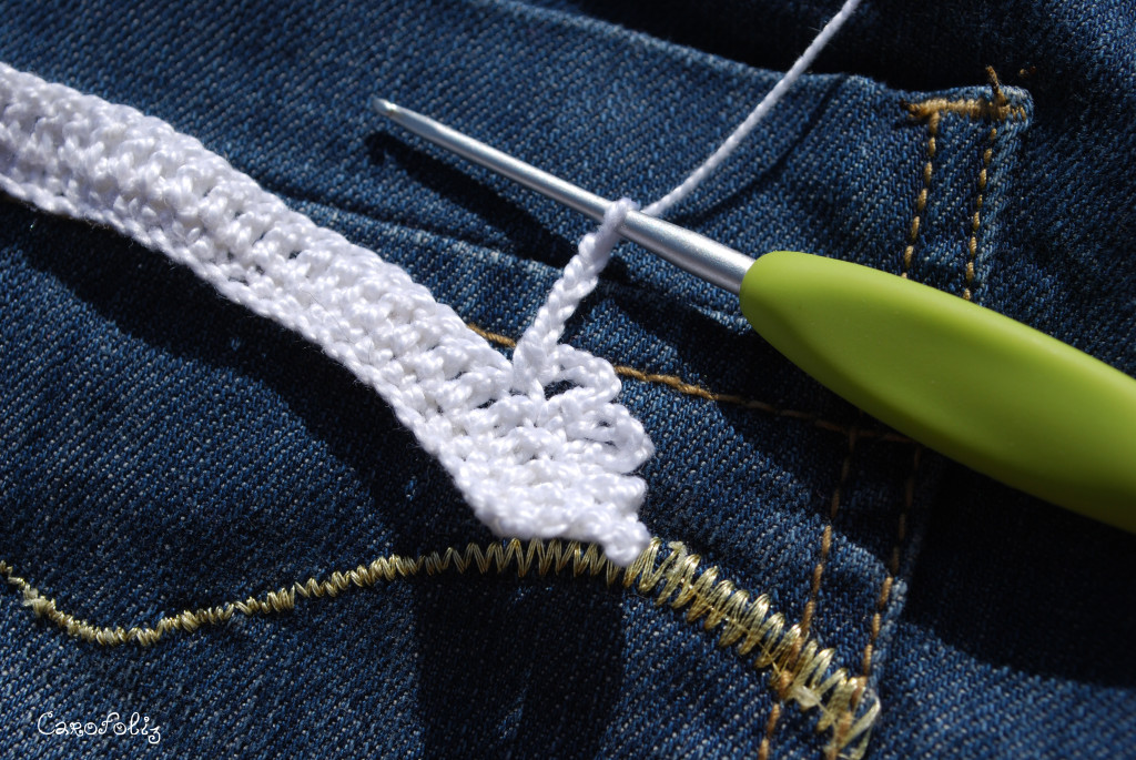 bordure crochet short