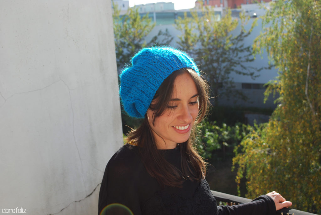 Bonnet Slouchy Homme VECRY - Double Couche En Laine Acrylique (Taille Unique)